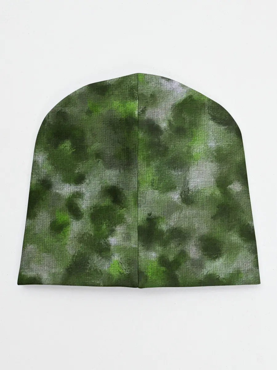 Детская шапка / Canvas Green Camo