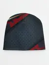 Детская шапка / 3D Dark red & black