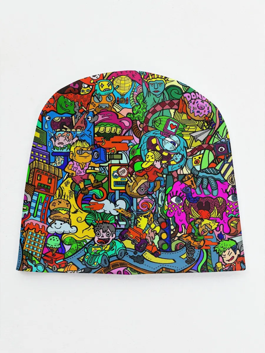 Детская шапка / Веселые узоры