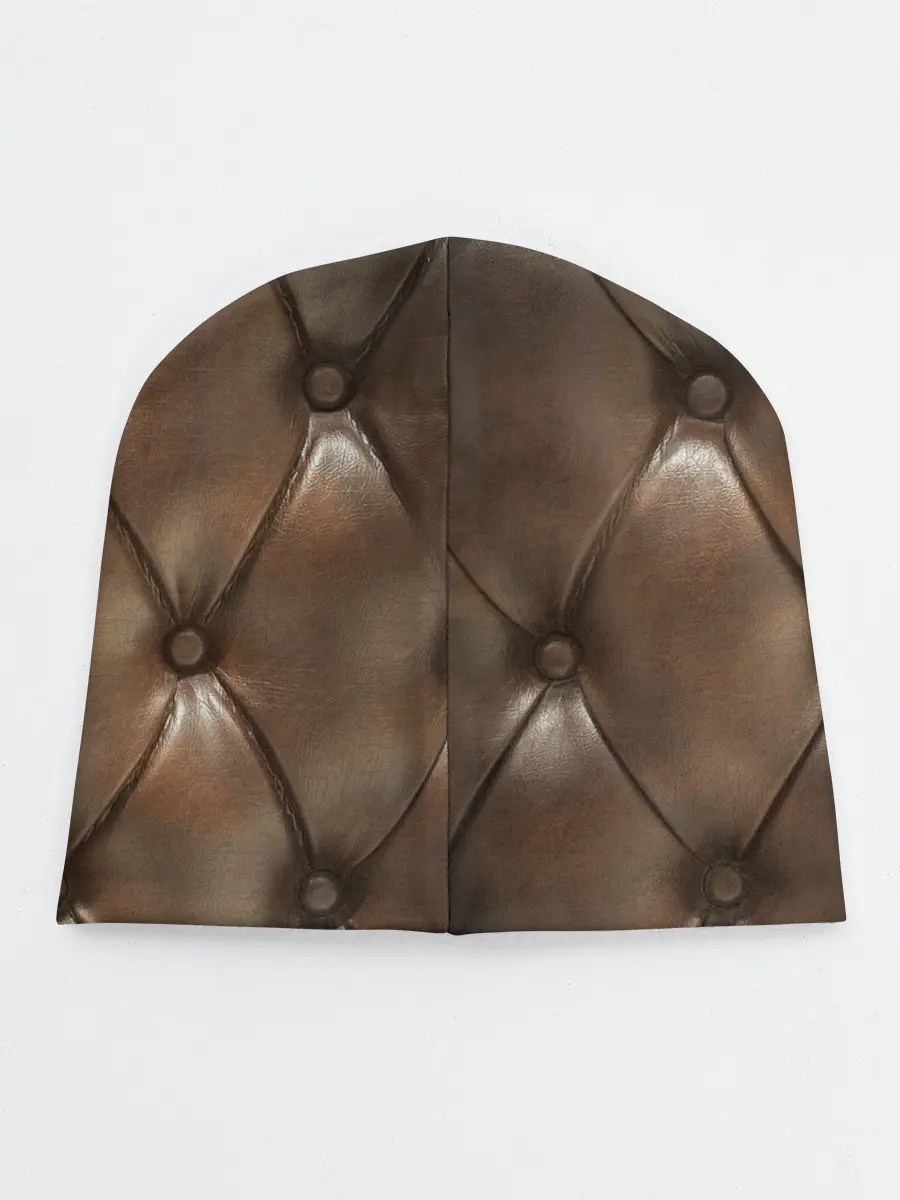 Детская шапка / КоЖа в ромбиках