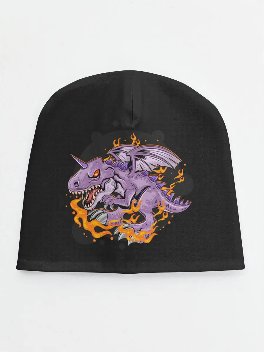 Детская шапка / Дракон в огне