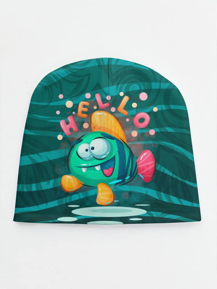 Детская шапка / Рыбка Hello