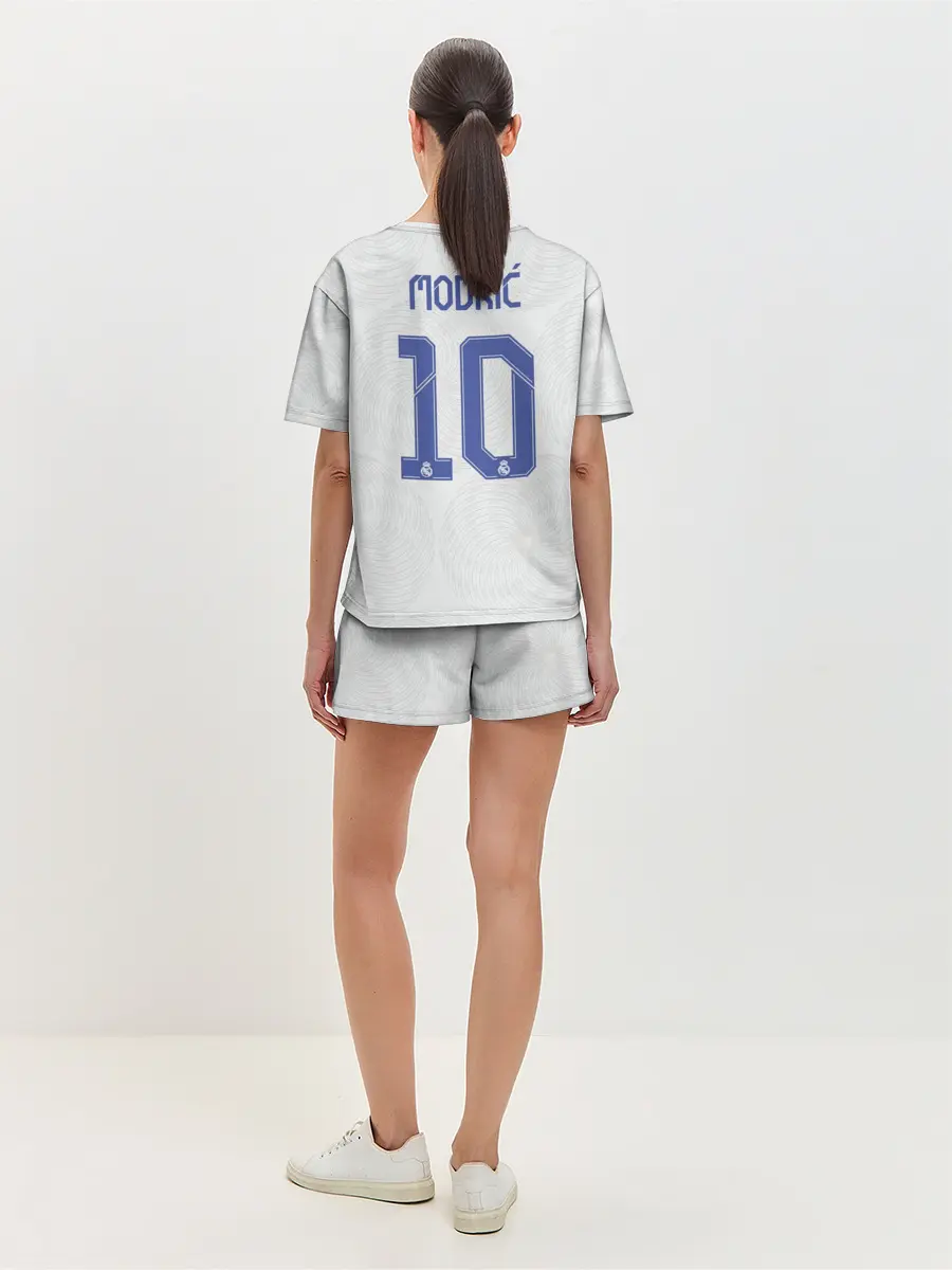 Женская пижама с шортами / Модрич Реал Мадрид Форма 21/22