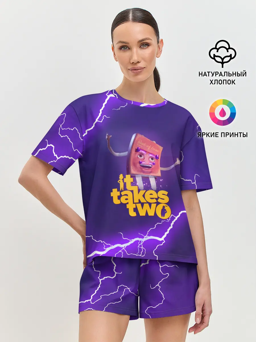 Женская пижама с шортами / It takes two | DR Hakim