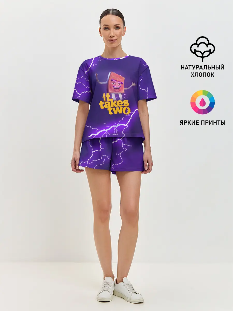 Женская пижама с шортами / It takes two | DR Hakim