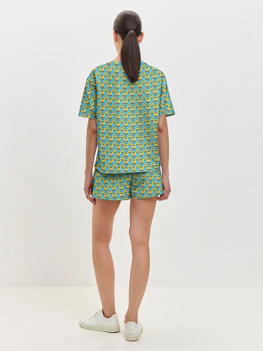Женская пижама с шортами / SpongeBob