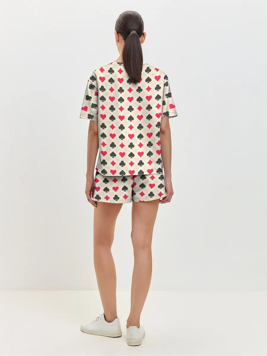 Женская пижама с шортами / Масти