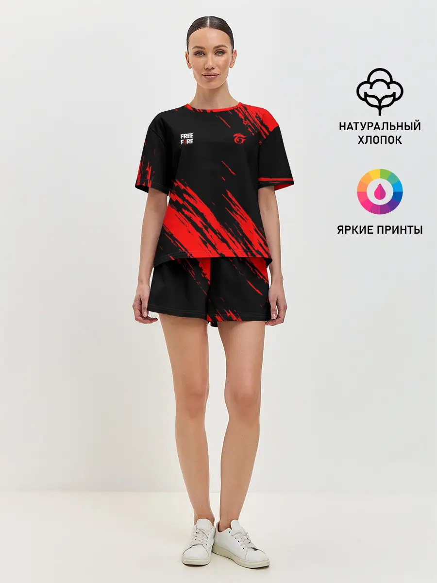 Женская пижама с шортами / FF | GARENA