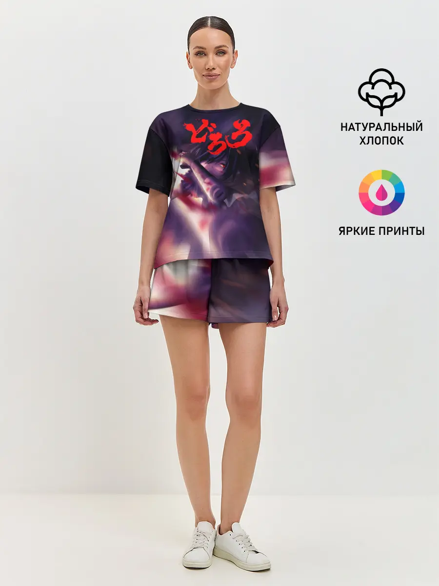 Женская пижама с шортами / Хяккимару | Дороро