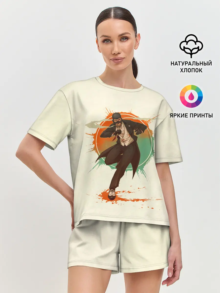 Женская пижама с шортами / Spy