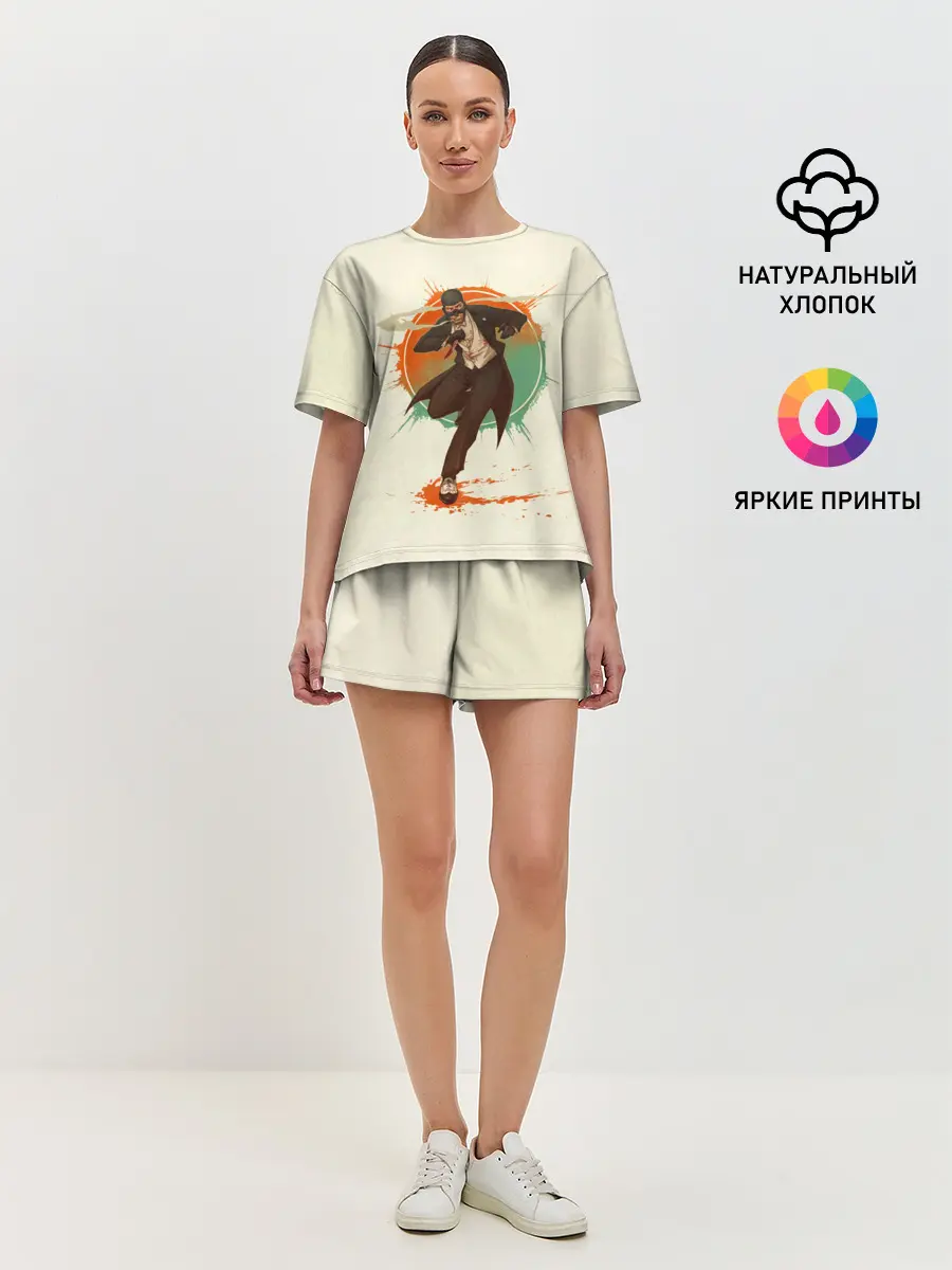 Женская пижама с шортами / Spy