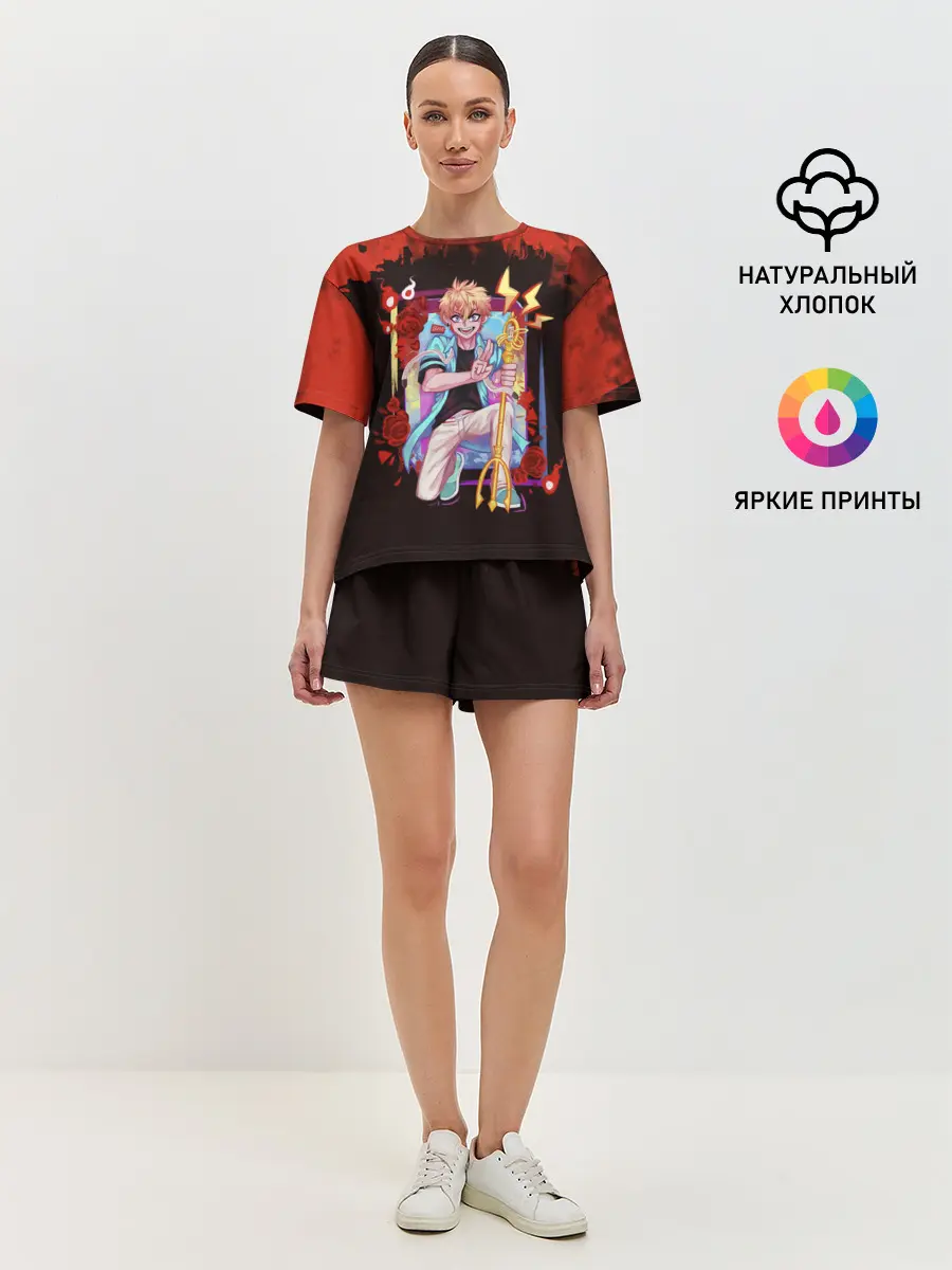 Женская пижама с шортами / Ко Минамото | Туалетный мальчик Ханако-кун