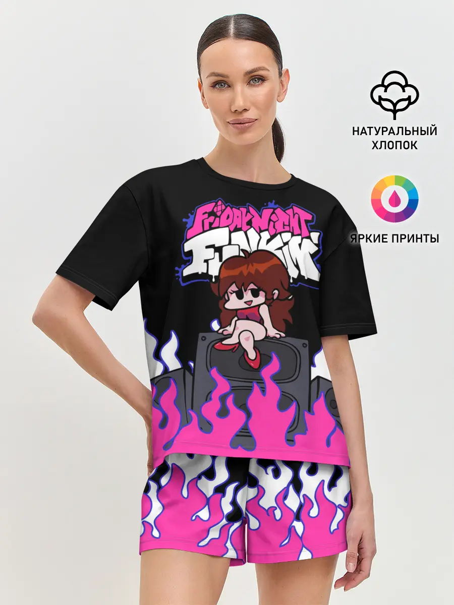 Женская пижама с шортами / Girlfriend