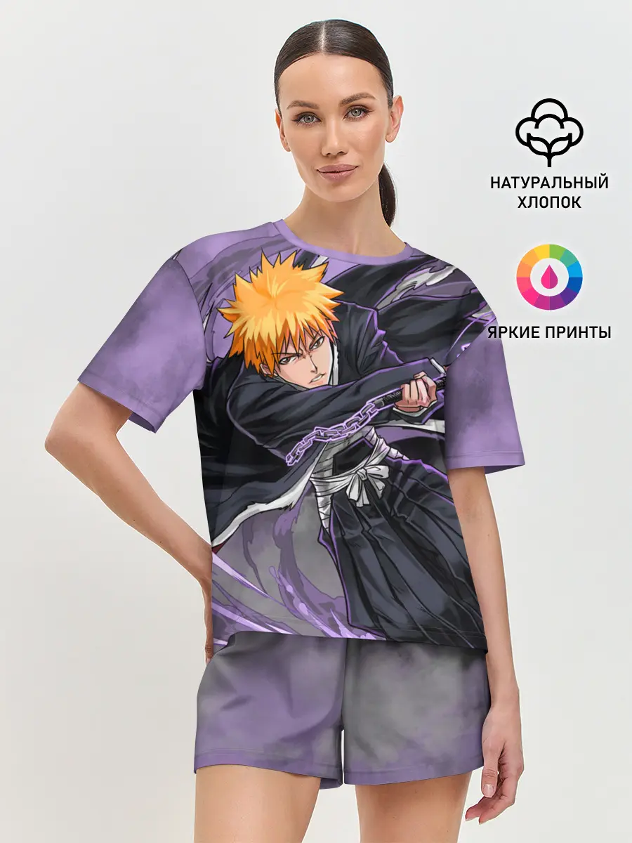 Женская пижама с шортами / ИЧИГО