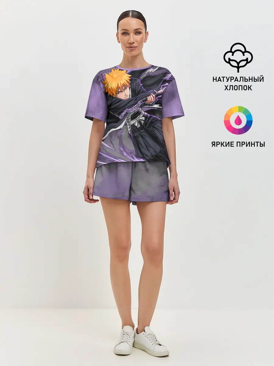 Женская пижама с шортами / ИЧИГО