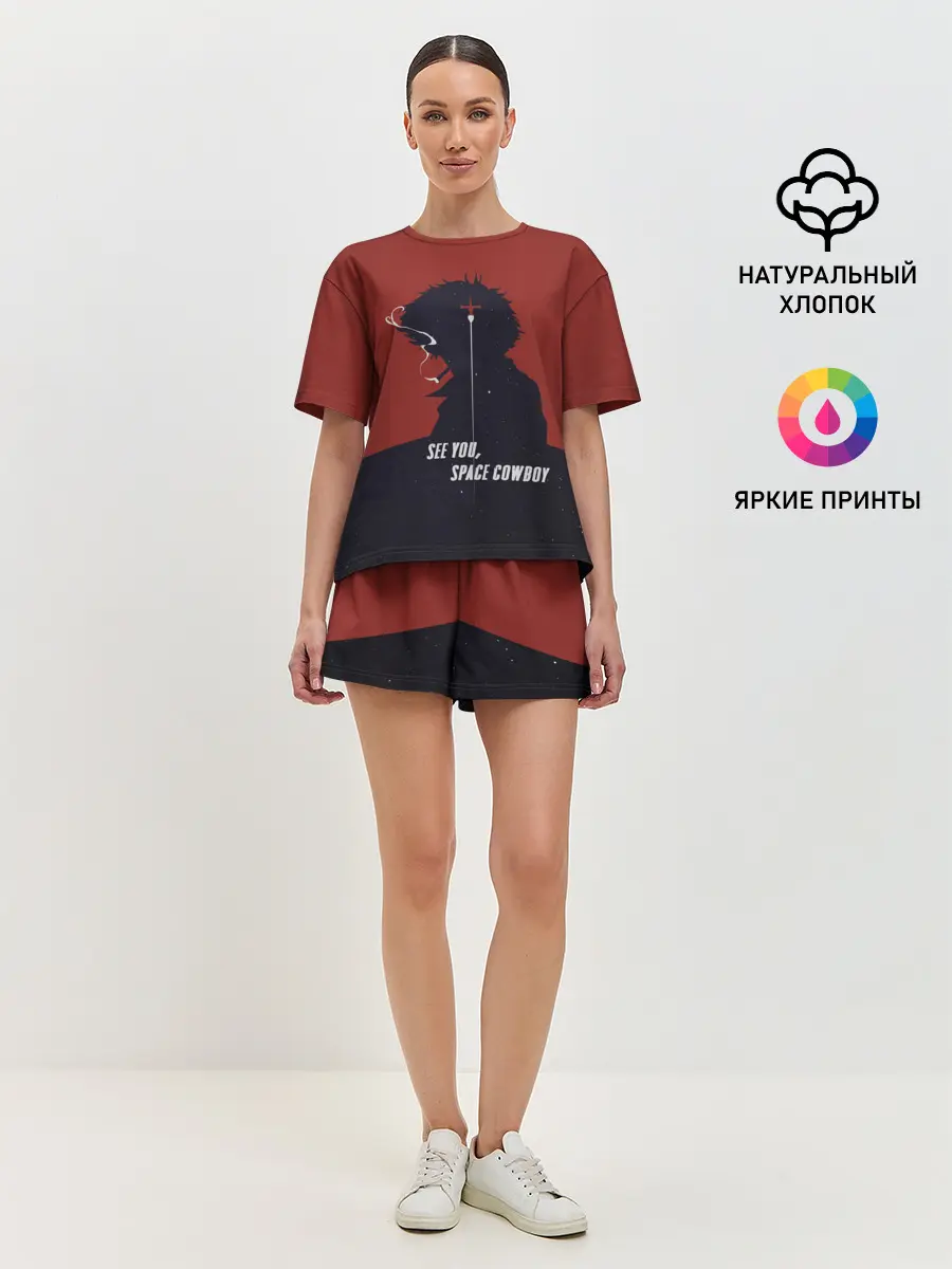 Женская пижама с шортами / Cowboy Bebop - Spike