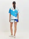 Женская пижама с шортами / Плыви, Крути, Беги