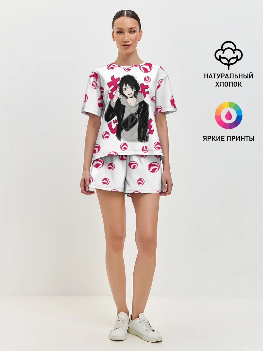 Женская пижама с шортами / Удай Тенма | Haikyu!!