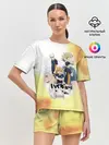 Женская пижама с шортами / Шоё, Тобио, Кей, Семи и Атсуму Haikyuu!!
