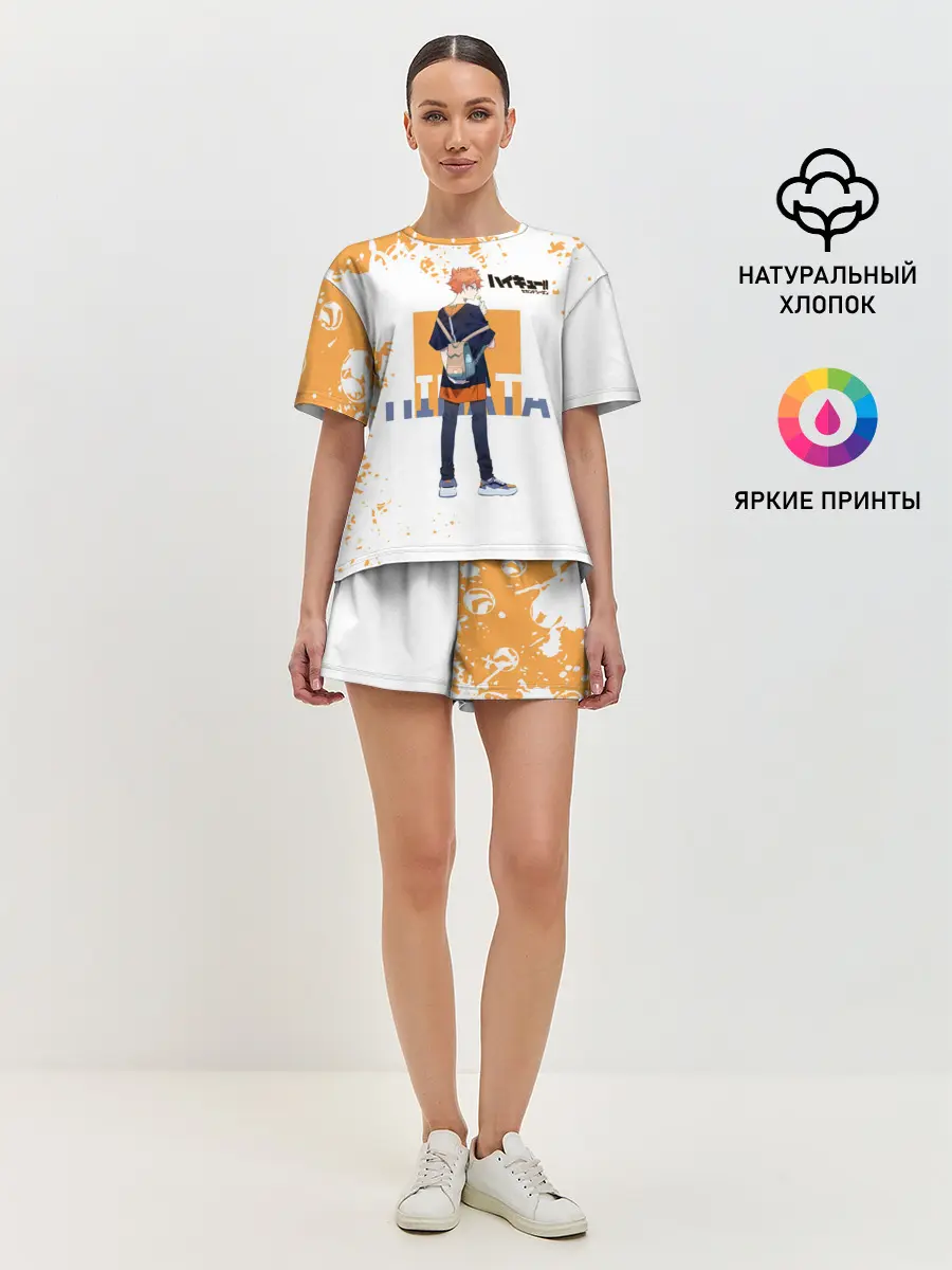 Женская пижама с шортами / Кей Цукишима | Haikyuu!!