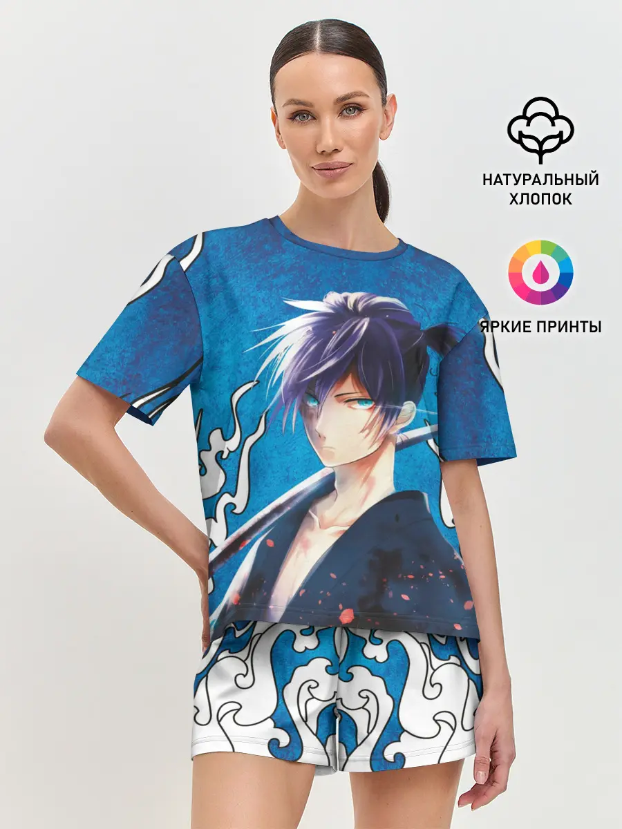 Женская пижама с шортами / Бездомый Бог Ятогами