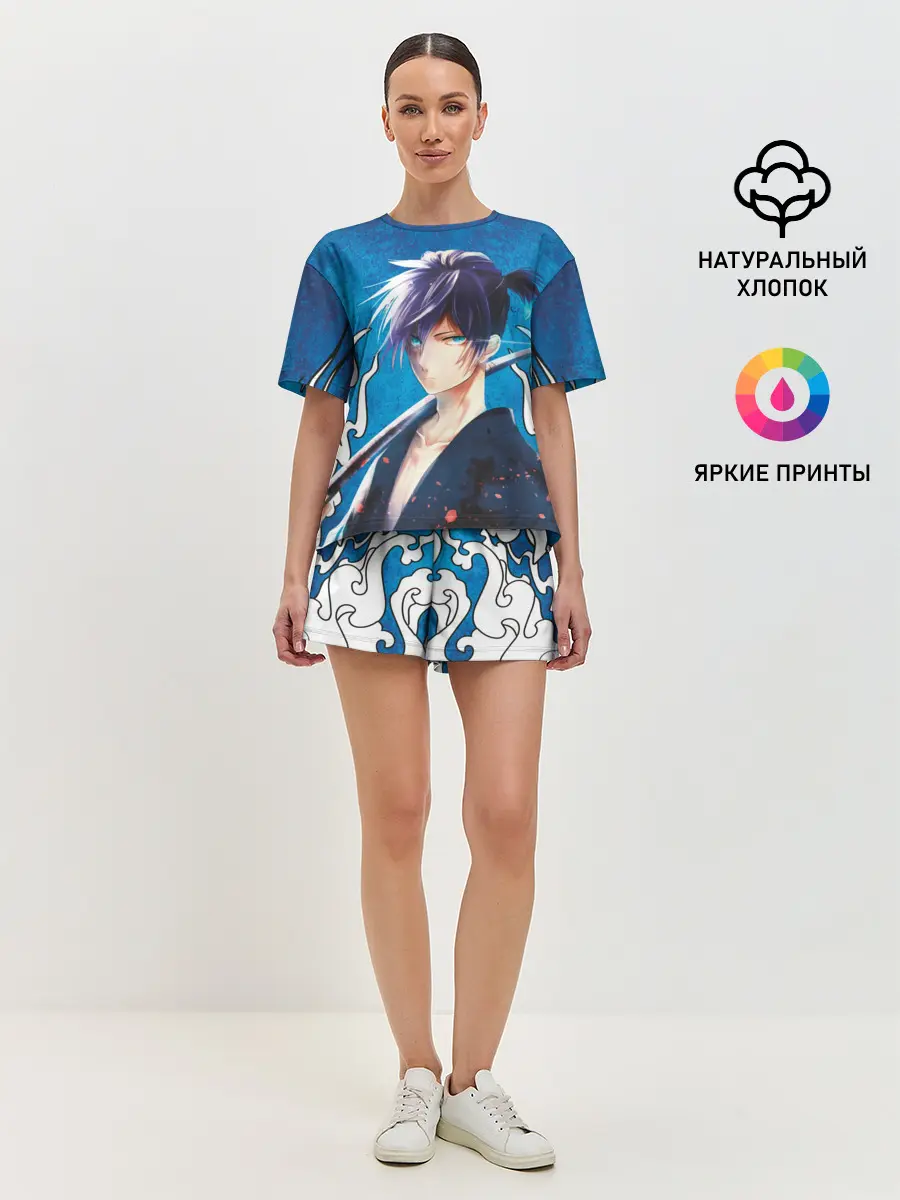 Женская пижама с шортами / Бездомый Бог Ятогами