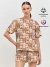 Женская пижама с шортами / Animals