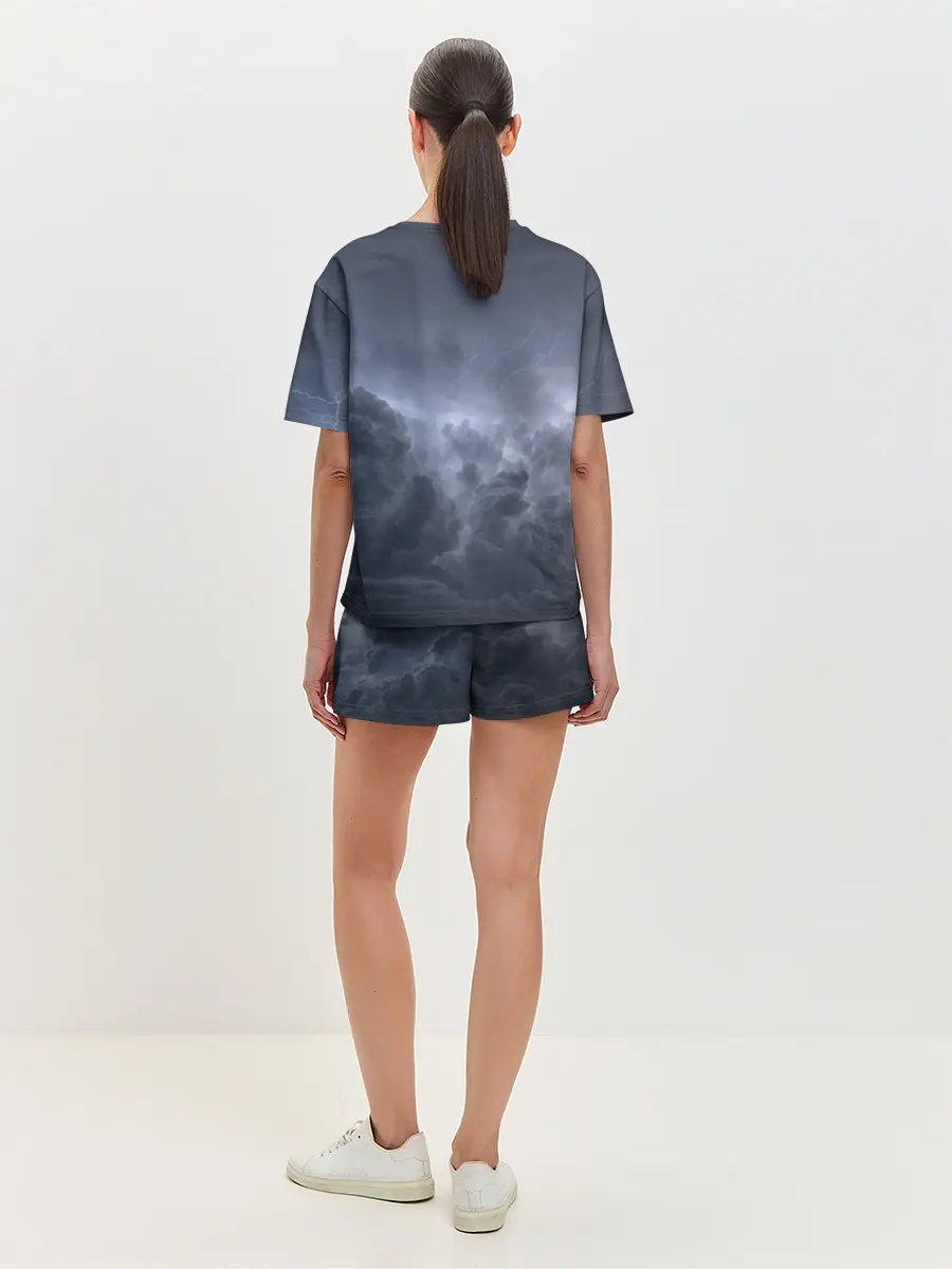 Женская пижама с шортами / НЕБО СЛАВЯН | СЛАВЯНСТВО