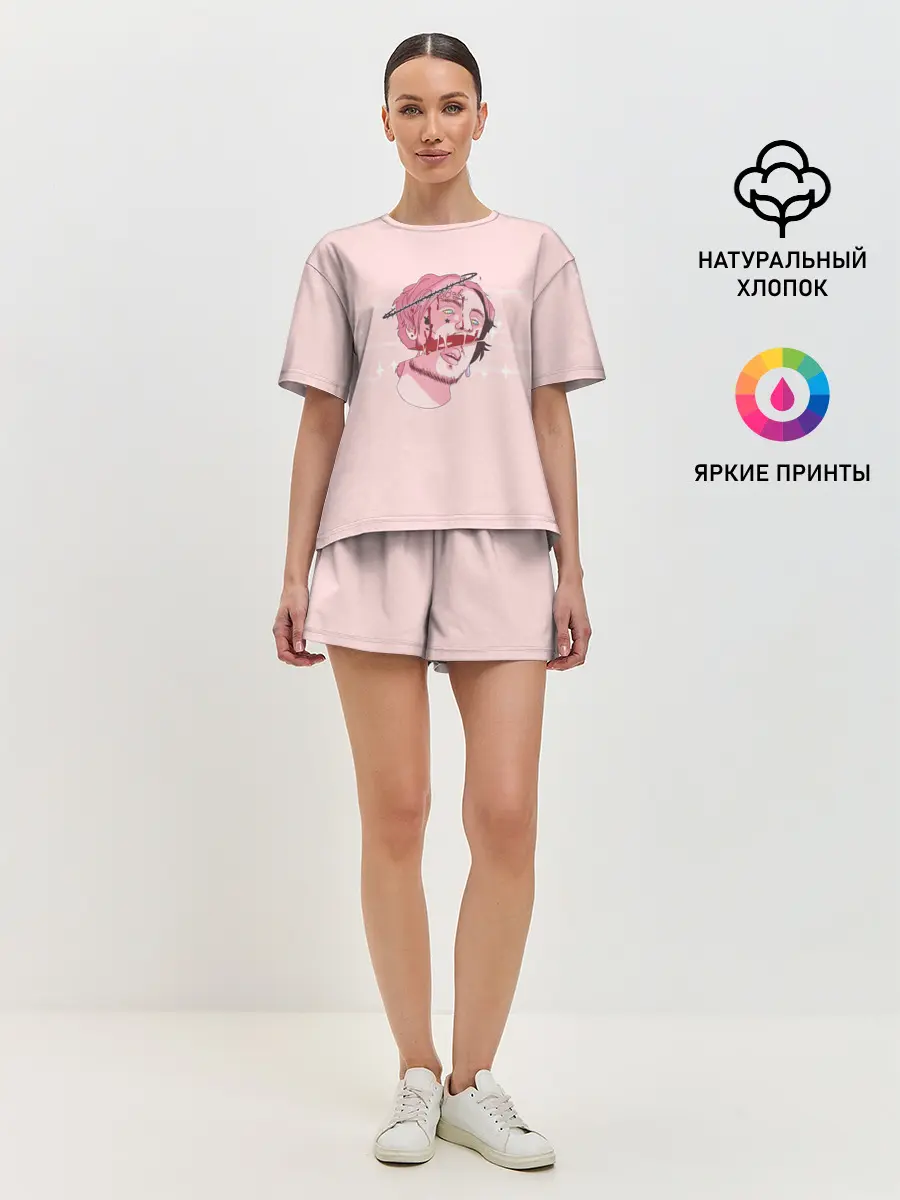 Женская пижама с шортами / Super Lil Peep