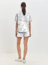 Женская пижама с шортами / Афро абстракция