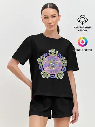 Женская пижама с шортами / Фландерс