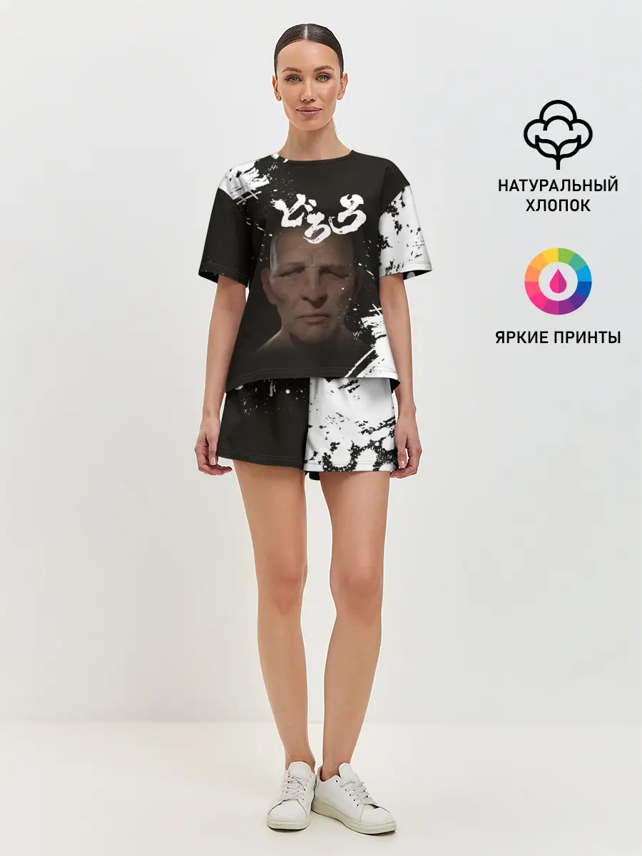 Женская пижама с шортами / Biwamaru | Бивамару монах