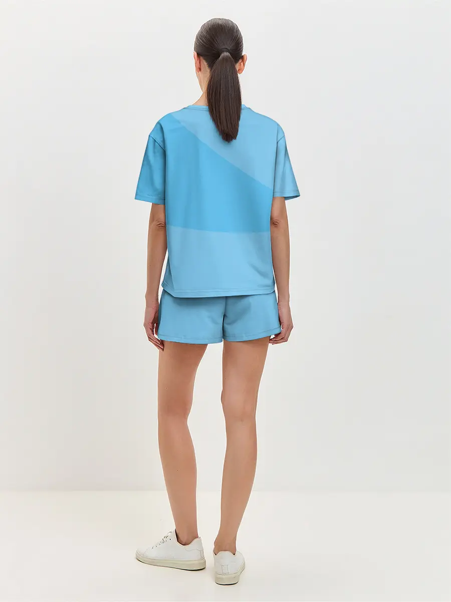 Женская пижама с шортами / Автобус в Неверленд