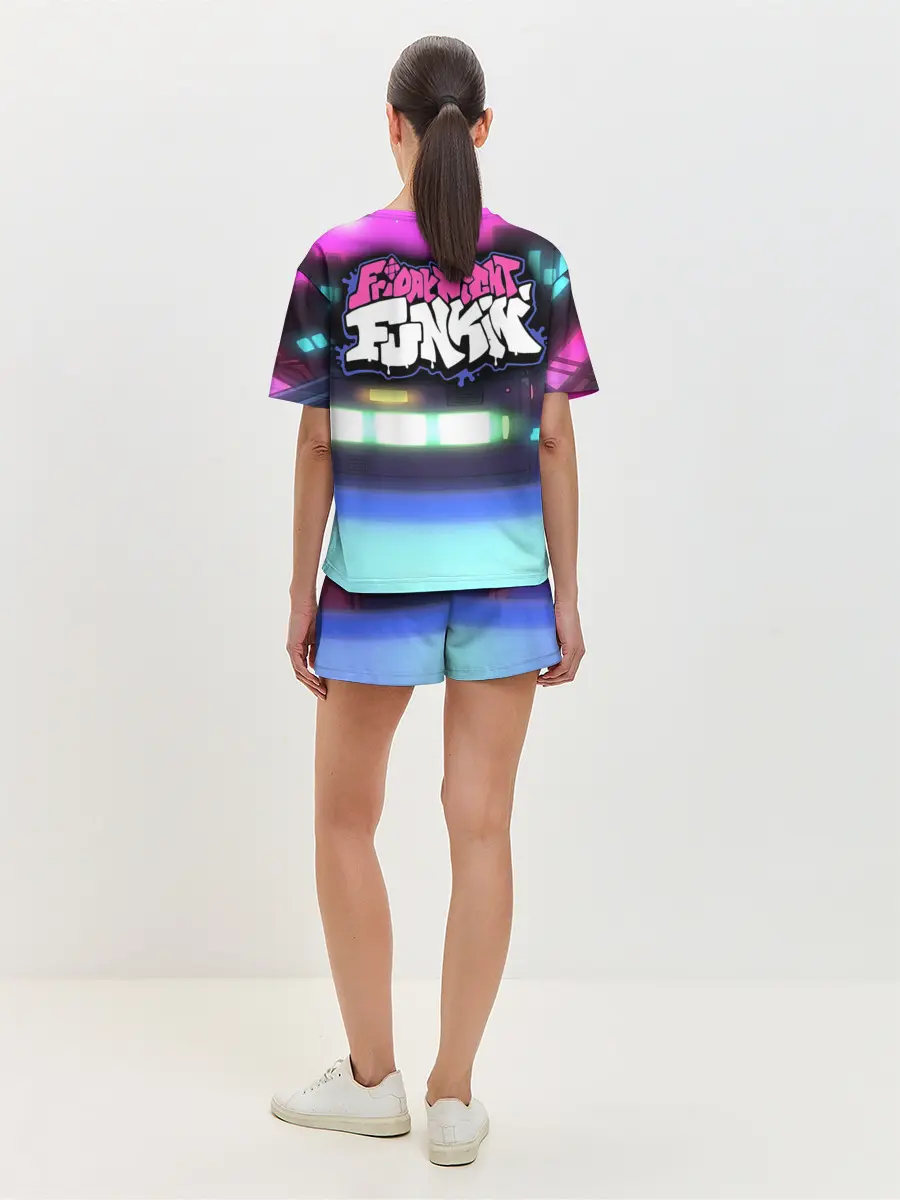 Женская пижама с шортами / Friday Night Funkin