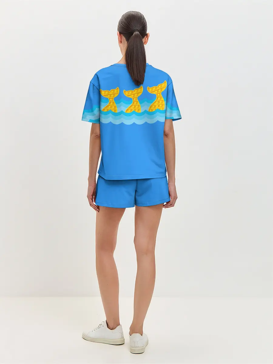 Женская пижама с шортами / Pop it / Simple Dimple