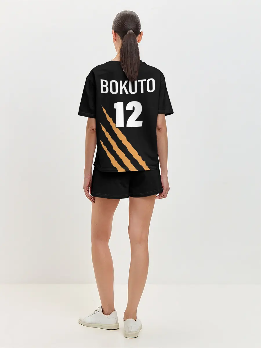 Женская пижама с шортами / 12 | MSBY | BLACK JACKALS