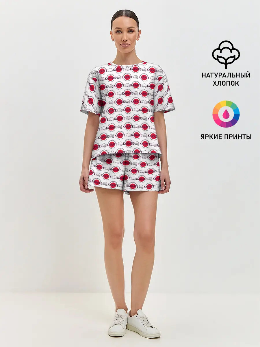 Женская пижама с шортами / KARATE