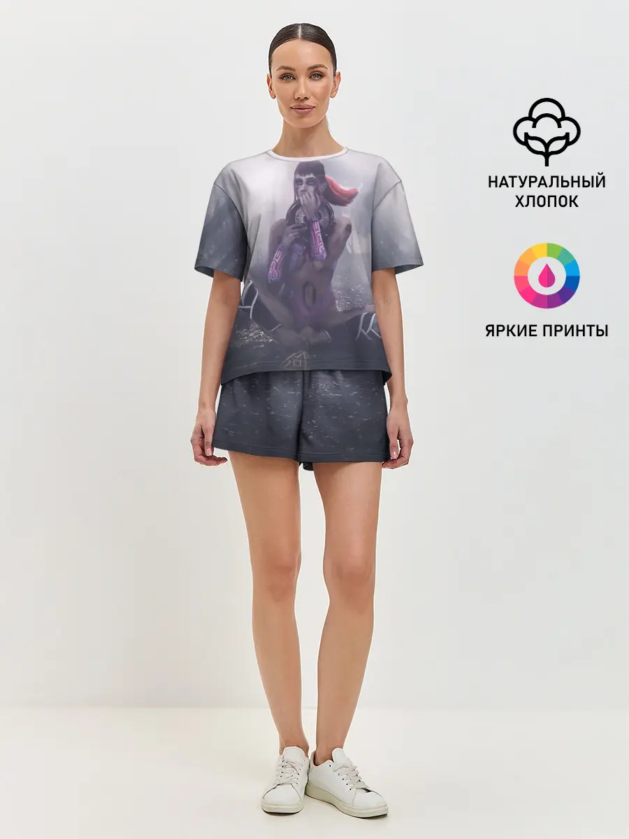 Женская пижама с шортами / Wei. The first Aegis | Dota 2