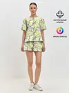 Женская пижама с шортами / Geometric Color
