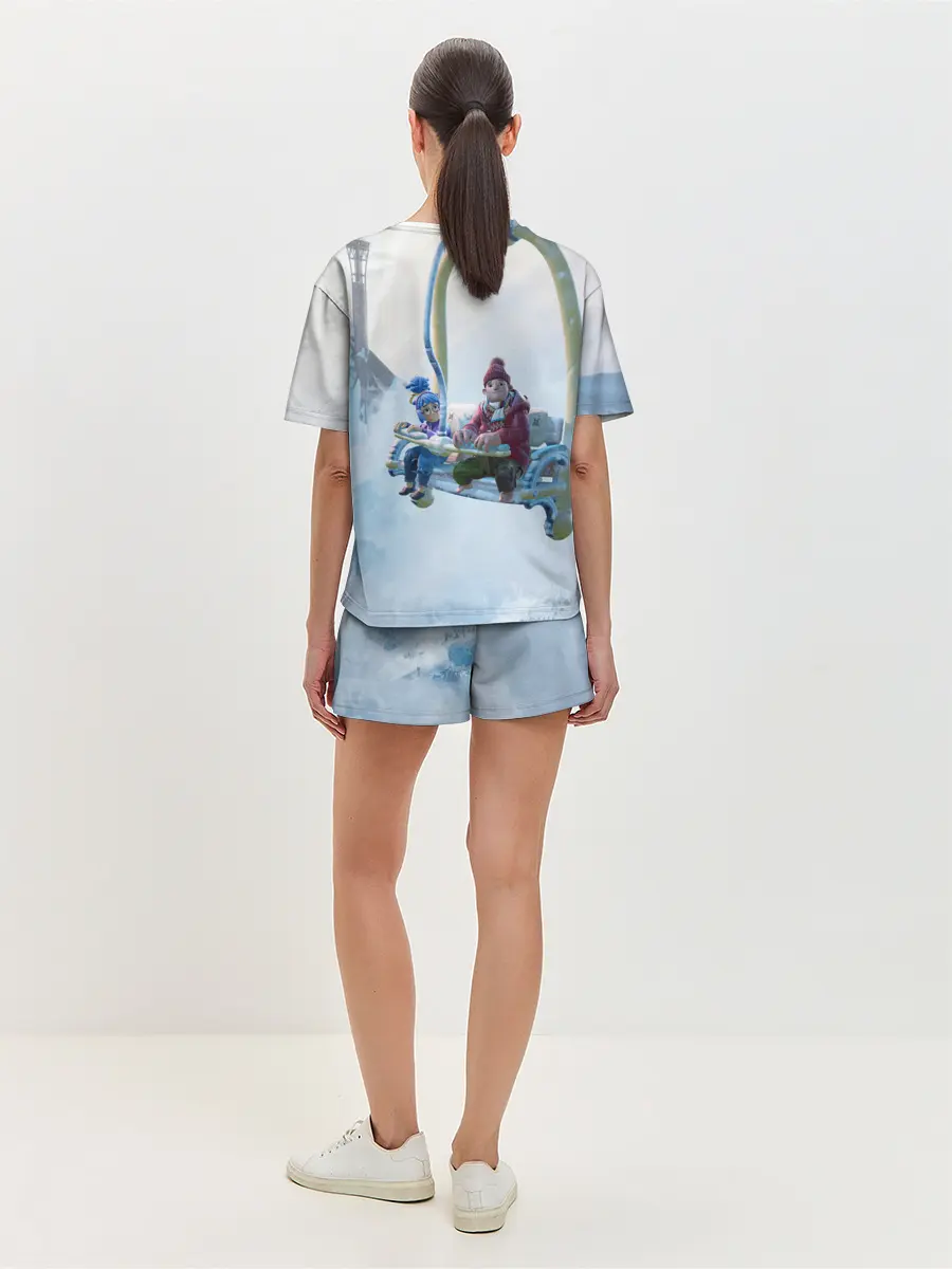 Женская пижама с шортами / It Takes Two Коди и Мэй