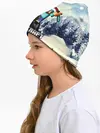 Детская шапка / Зимний Майнкрафт