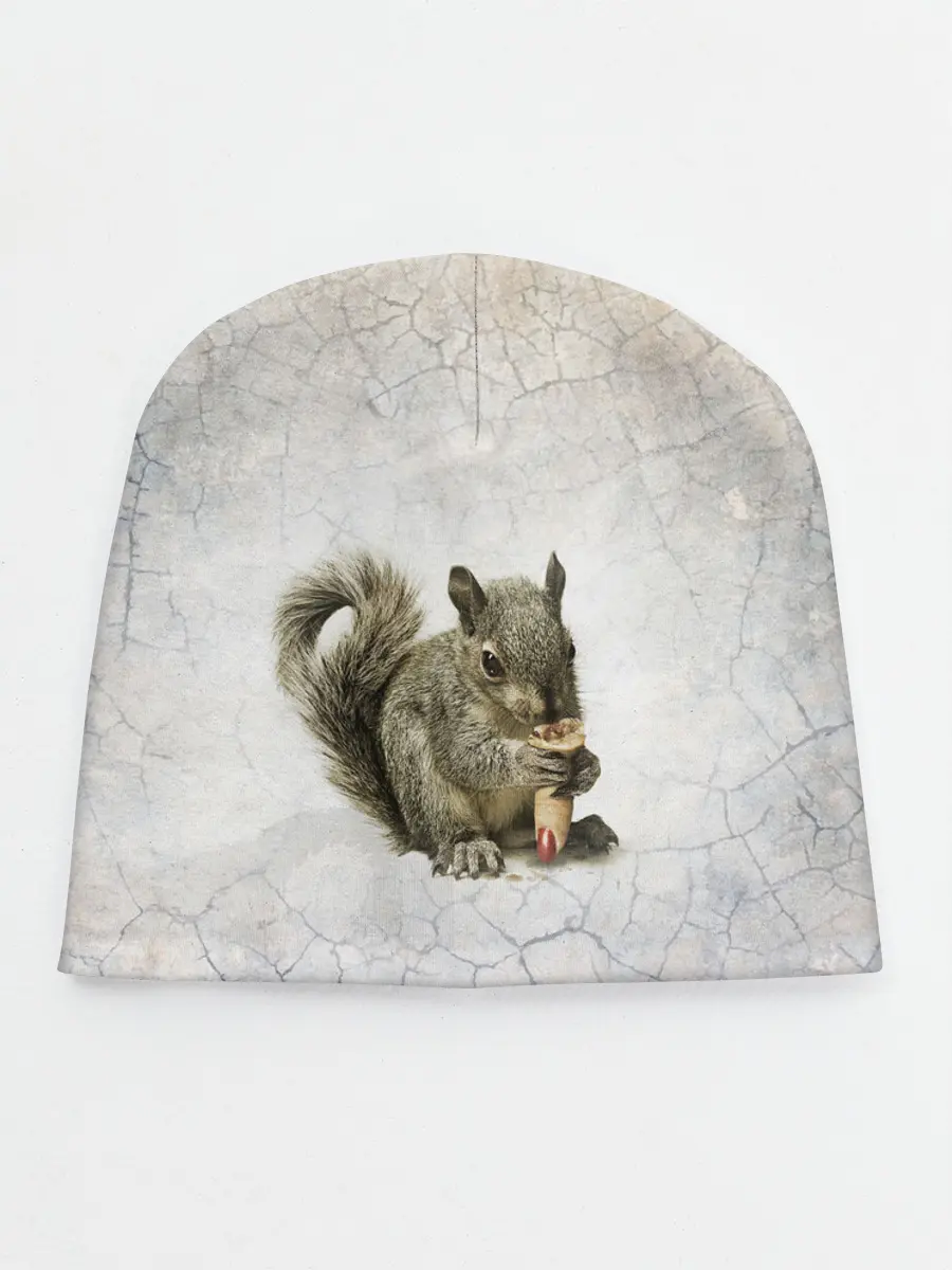 Детская шапка / Белки