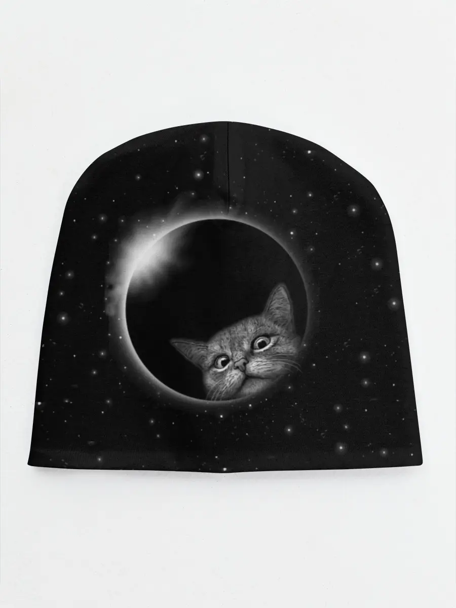 Детская шапка / Кот в Космосе