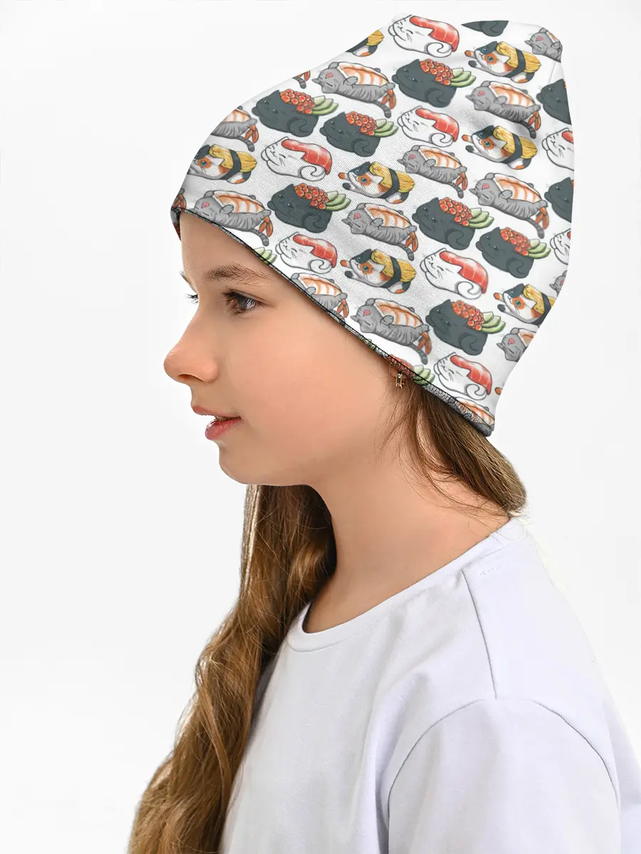 Детская шапка / Котики | Суши