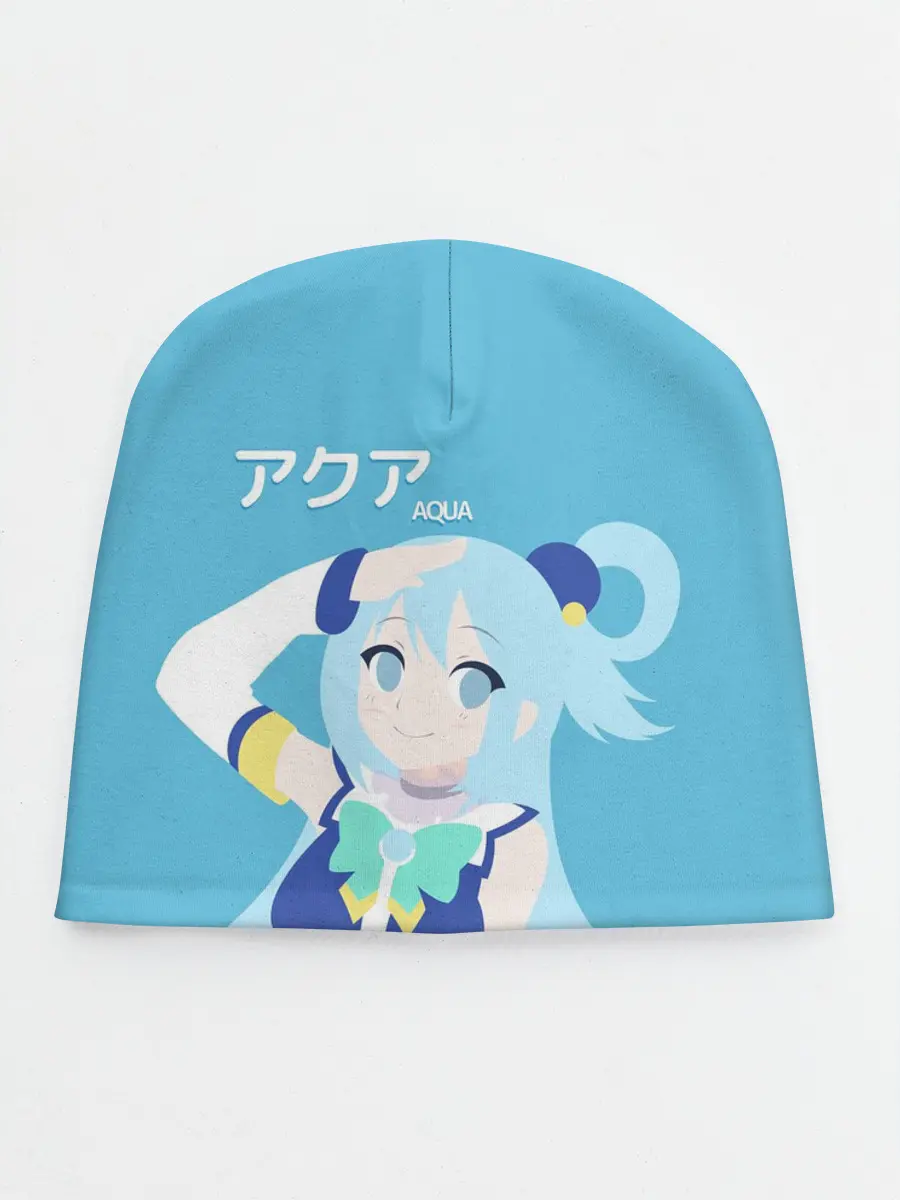 Детская шапка / коносуба аква лого