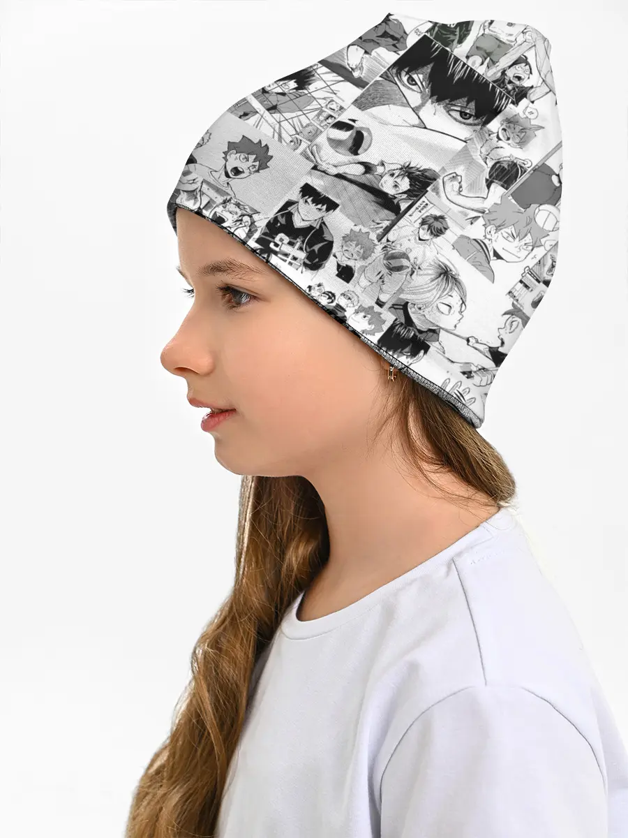 Детская шапка / Haikyu pattern