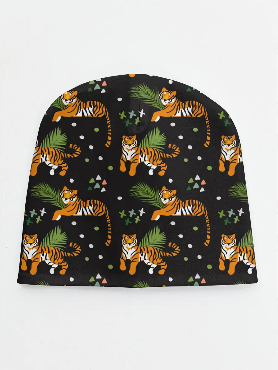 Детская шапка / Tigers | Тигровый Паттерн