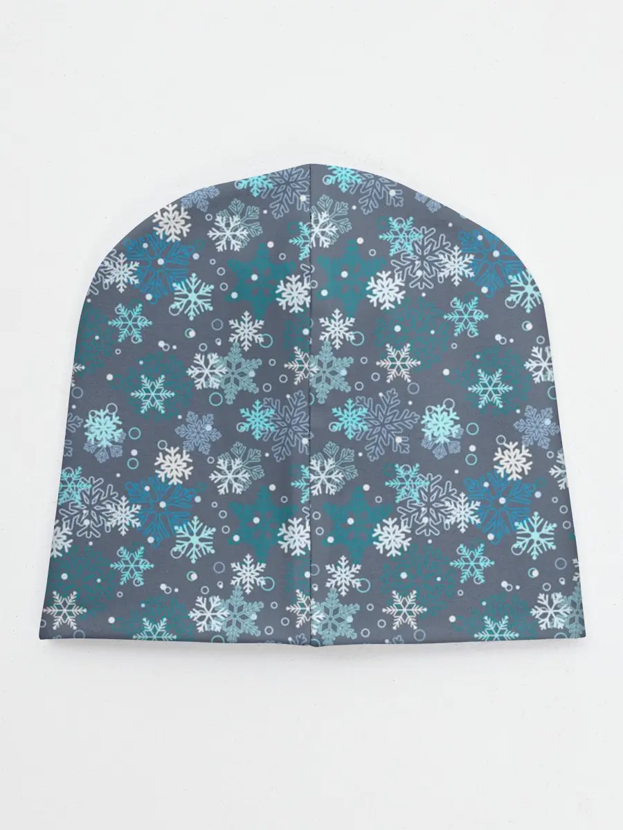 Детская шапка / Снежинки