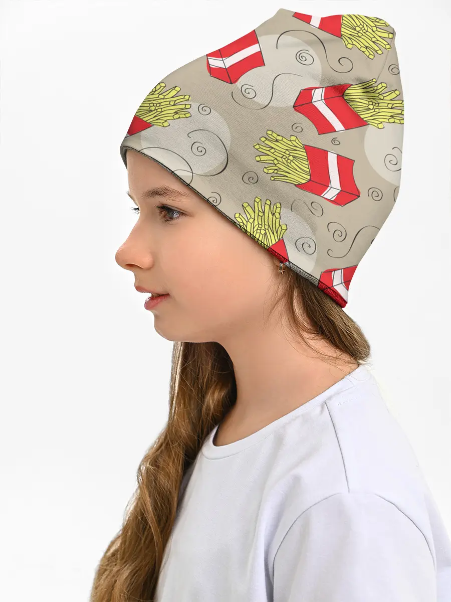 Детская шапка / Фастфуд - Картошка фри