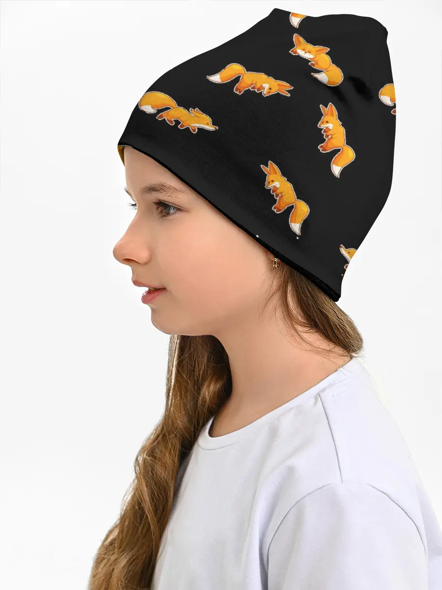 Детская шапка / Лисы